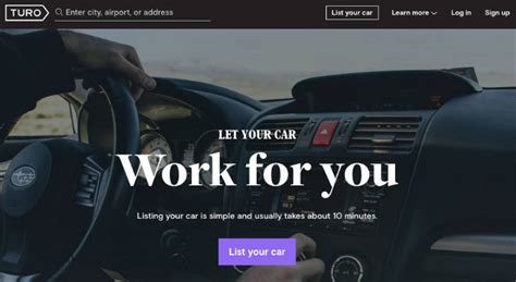 Turo is great for making some money to help pay for your monthly car loan and auto insurance or if you have a car you don't drive much. RENT YOUR CAR