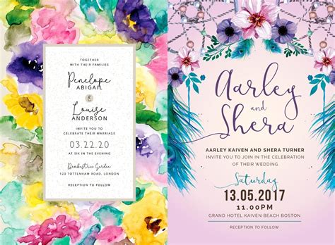 Formatos para tarjetas editables de quinceañeras para descargar. Los Mejores 50 Diseños Para Invitaciones De Boda ...