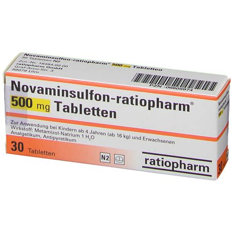 Dramatiker S Ule Kitt Novaminsulfon Ratiopharm Mg Tabletten St Ck Hebe Bl Tter Auf Rennen
