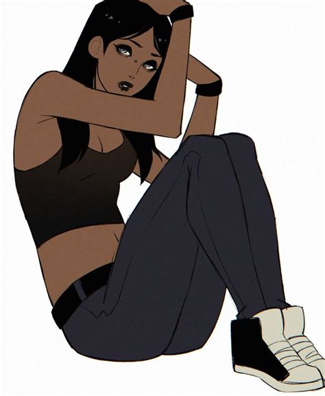 Pin By Aubrey Dlr On Character Designsreferences Anime Black Girl