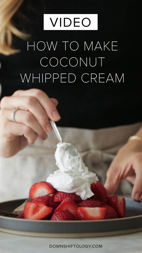 Check spelling or type a new query. How to Make Coconut Whipped Cream (dairy-free, paleo ...