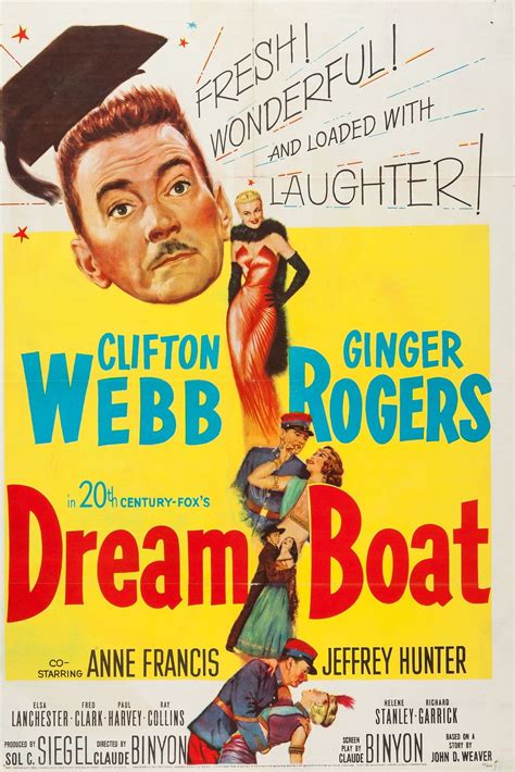 Dreamboat 1952 The Poster Database Tpdb