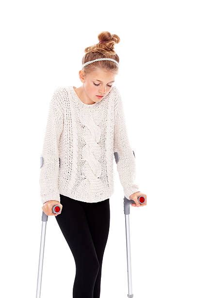 70 Crutch Teenager Sprain Ankle Stock Photos Pictures And Royalty Free