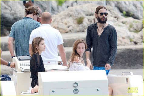 Jared Leto Makes A Big Splash By Going Shirtless In Italy Photo
