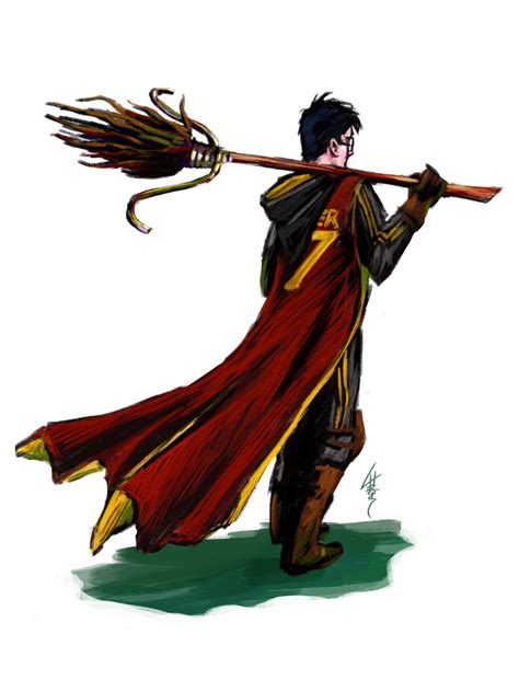 The Gryffindor Seeker By Just Scrawls Harry And Ginny Harry James