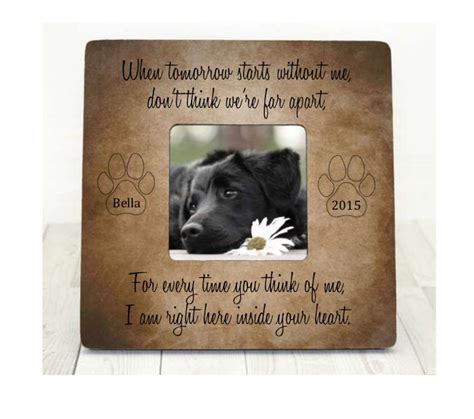 Send your condolences for the loss of their cat or dog with a unique pet memorial. Pet Loss Memorial Pet Sympathy Gift Dog Cat Perfect ...