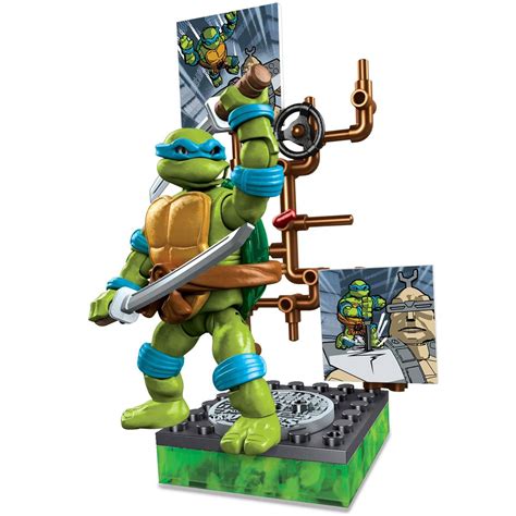 Teenage Mutant Ninja Turtles Mega Bloks Collector Series Mini Figures