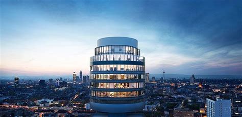 Henninger Turm On Behance Architecture Visualization Architecture