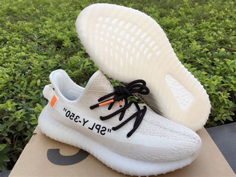 2018 Off White X Adidas Yeezy Boost 350 V2 Custom For Sale Athletic