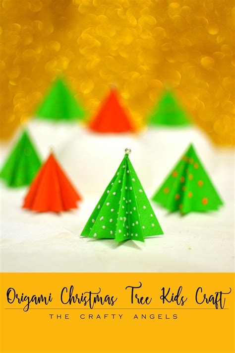 Easy 3d Origami Christmas Tree Making Tutorial For Kids ☺ ☝bring In