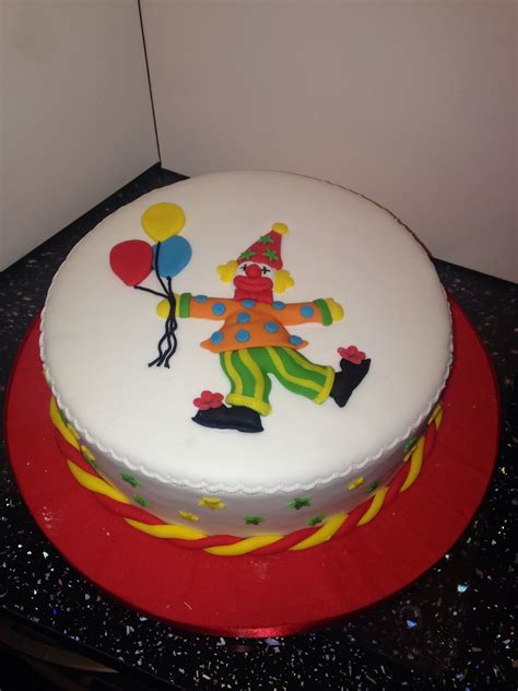 Clown Cake Clown Cake Cake Desserts