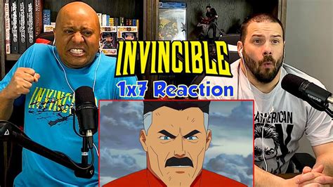 Invincible Episode 1x7 We Need To Talk Reaction Season 1 Amazon Prime Video Youtube