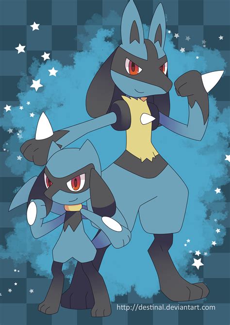 Lucario Poster By Crystal Ribbon On Deviantart