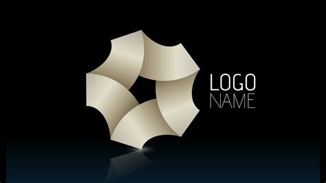 Illustrator Tutorial 3d Logo Design Geometric Flower Youtube
