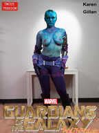 Post Fakes Guardians Of The Galaxy Karen Gillan Marvel Marvel