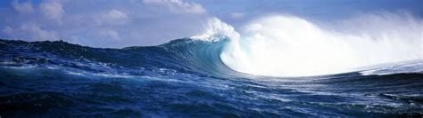 Wave Sea Ocean Storm Waves Wallpaper 3840x1080 559622 Wallpaperup