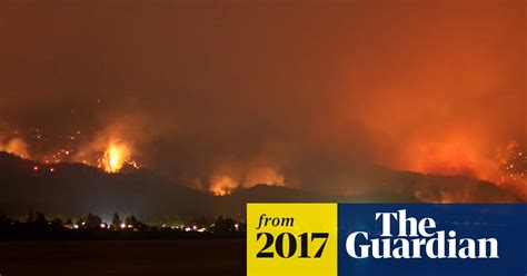 Timelapse Shows Spread Of Wildfire In North West Us Video World News The Guardian