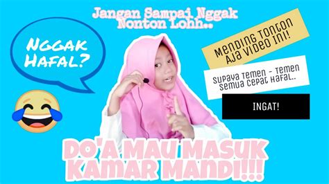Bilik tidur yang cantik dan kemas juga diibaratkan seperti terapi untuk merehatkan diri. Doa Masuk Kamar Mandi - YouTube