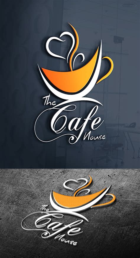 Cafe House Logo Design Cafe Logo Design Restaurant Logo Design