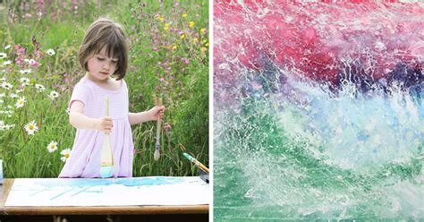 5 Year Old Girl With Autism Creates Stunning Paintings Demilked