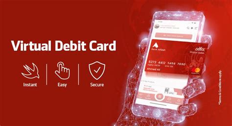 Virtual Debit Card Bank Alfalah