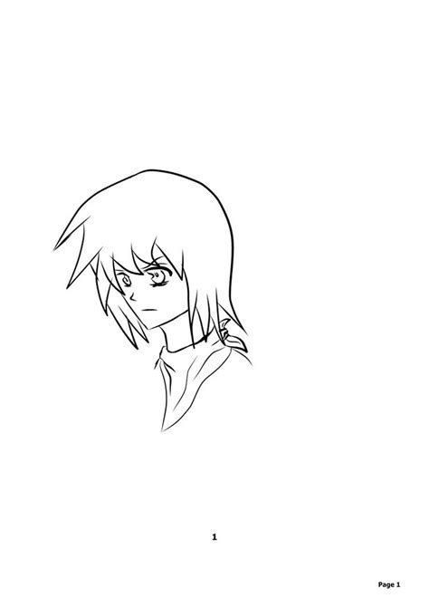 Random Anime Guy Drawing By Itsthecarlchannel On Deviantart
