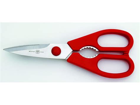 Cuchillos y tijeras de cocina forjados, cuchillos de chef de las casas hinoura, takeshi saji, hideo kitaoka, global de japón, simón de españa, victorinox y una variedad de utensilios de cocina. Bombolini: Tijeras de cocina