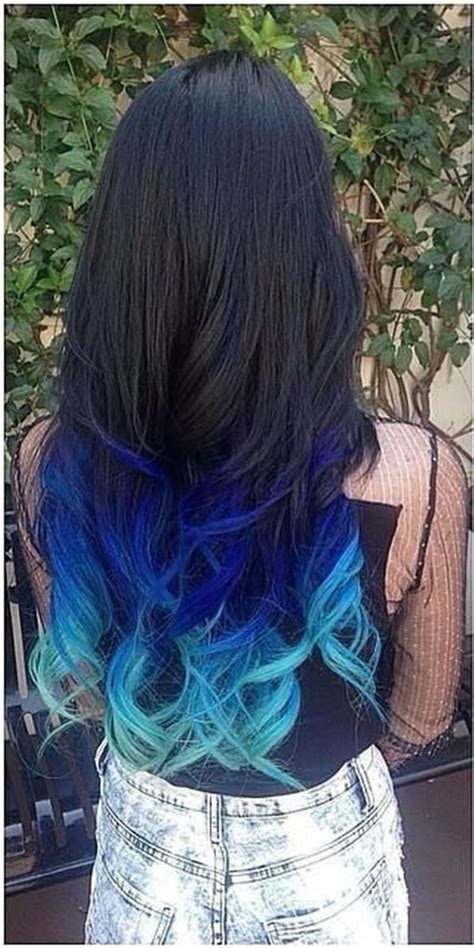 30 Brilliant Blue Ombre Hair Color Ideas Youll Love Try Hair Dye