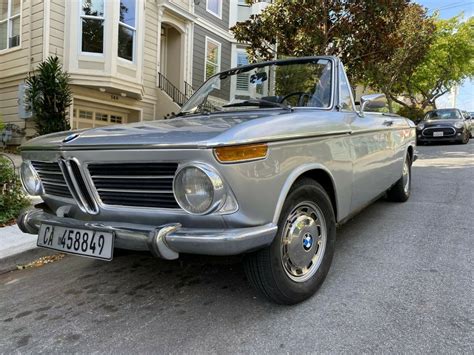 1971 Bmw 1602 Convertible Silver Classic Bmw 2002 1971 For Sale