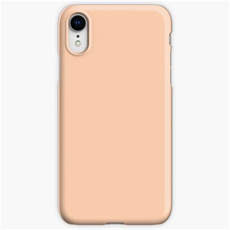 Peach Color Background Iphone Case And Cover By Earlcs Redbubble