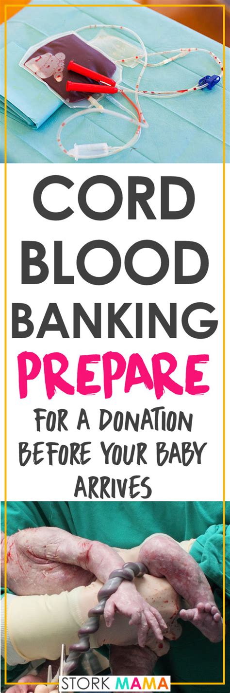 Cord blood stored with private banks is typically reserved for use of the donor child only. Cord Blood Banking Prep in Pregnancy | Stork Mama