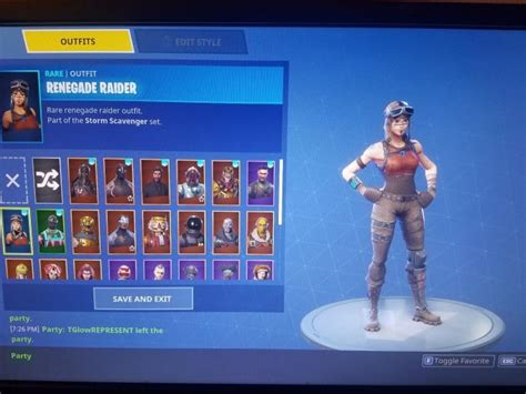 I have an account with renegade raider, galaxy, black knight, and about 50+ other skins. Be your fortnite renegade raider coach by Avner123