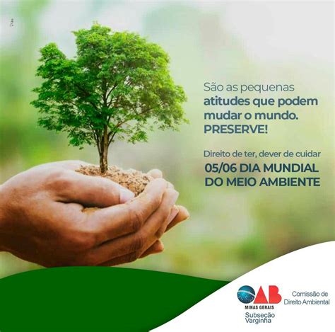 Dia Mundial Do Meio Ambiente Oab Varginha