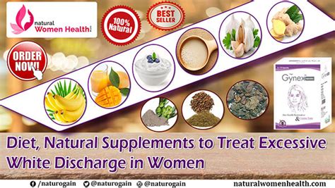 Diet Natural Supplements To Treat Excessive White Discharge In Women