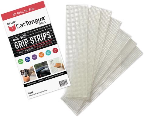 Buy Cattongue Grips Gription Non Abrasive Anti Slip Strips 2 In W X 8