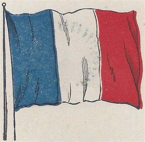 French National Flag Student Handouts
