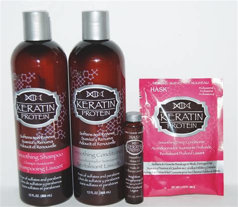 Hask Keratin Smoothing Hair Care Collection The Beauty Isle