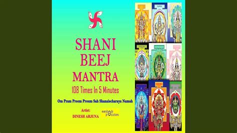 Om Pram Preem Proum Sah Shanaischaraya Namah Shani Beej Mantra