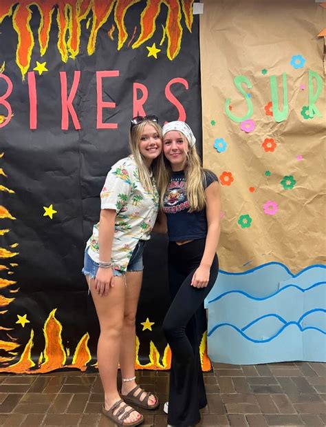 Bikers Vs Surfers Spirit Day Spirit Week Outfits Surfer Outfit