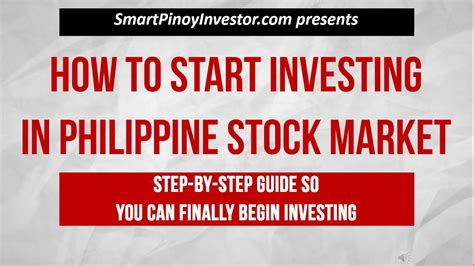 Search a wide range of information from across the web with allinfosearch.com. How to Start Investing in Philippine Stock Market for ...