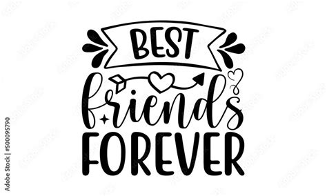 Best Friends Forever Svg Best Friends Svg Bundle Friendship Svg