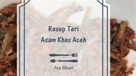 Jual virgin coconut oil di banda aceh. Resep Masakan Teri Asam Khas Aceh | KULINER - YouTube