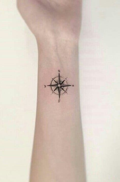 20 Unique Compass Rose Tattoo Ideas Artofit