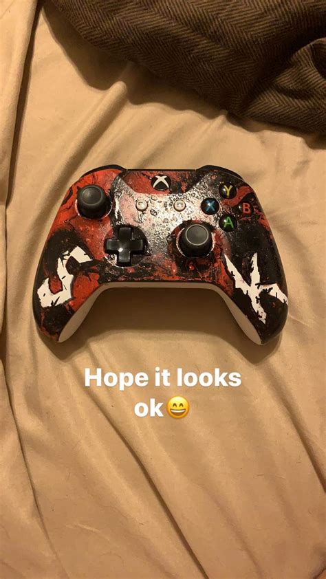 Custom Xbox One Controller A Friend Of Mine Painted Rslipknot