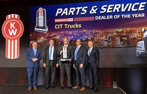 Paccar Parts Recognizes Excellence In Parts Performance At Kenworth