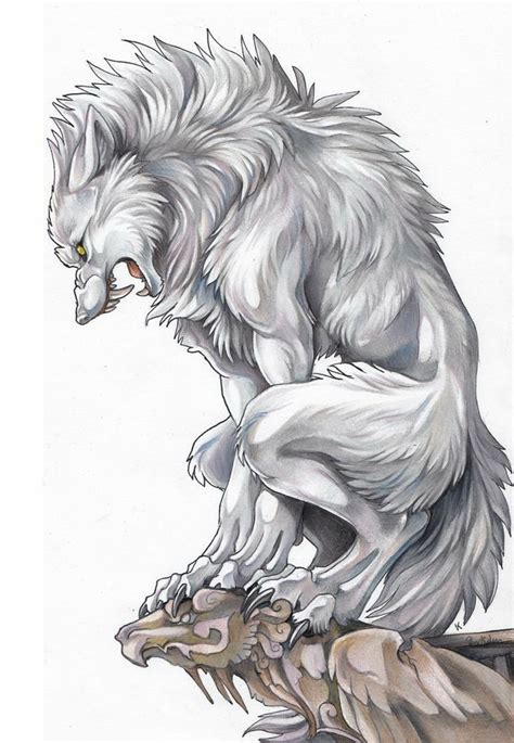 Anime Wolf The Hunting Party Werewolf Art Werewolf Drawings
