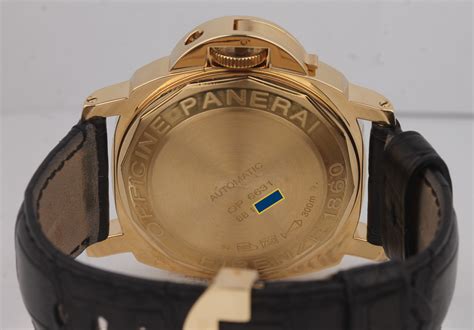 Panerai Pam140 Luminor Marina Carbon Fiber 18k Yellow Gold 45mm Pam001