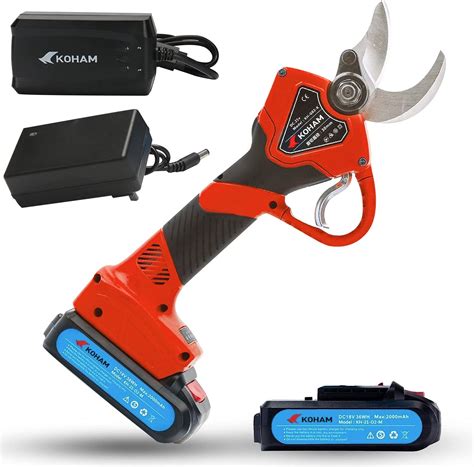 Amazon Com KOHAM Professional Cordless Electric Pruning Shears With