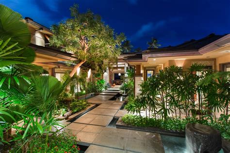 Honolulu Hawaii Luxury Homes Banyan House Hawaii Gallery