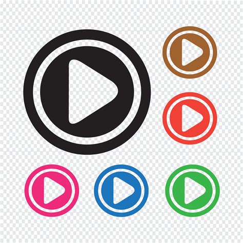 Play Icon Button 644868 Vector Art At Vecteezy